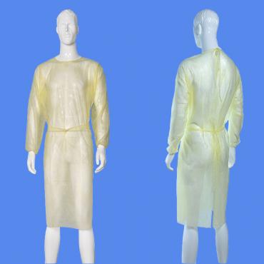 Disposable spp isolation gowns / hospital gowns