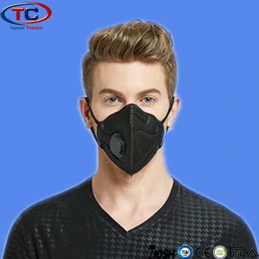 Disposable N95/FFP1/FFP2/FFP3 Dust Mask with active carbon and Valve